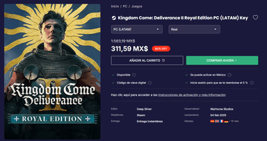 Loaded: Kingdom Come Deliverance 2 Royal Edition Steam - Loaded