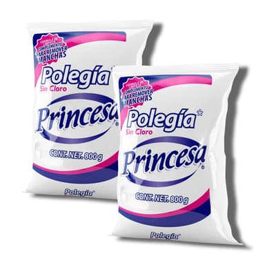 AMAZON: POLEGÍA PRINCESA QUITAMANCHAS 800g, Paquete de 2 unidades - Amazon