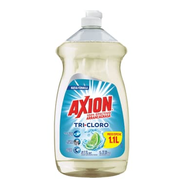 Amazon: Lavatrastes Axion Líquido Tricloro 1.1 L | Planea y Ahorra | Comprando 10 PZ - Amazon