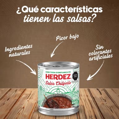 AMAZON: Herdez Salsa Chipotle, 210 gramos - Amazon