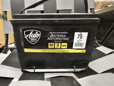 Bodega aurrera: bateria automotriz auto drive 75 (mini promonovela) - Bodega Aurrera