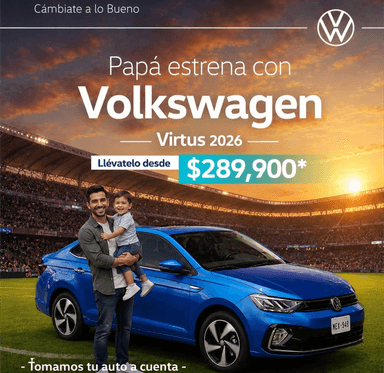 Volkswagen Virtus TM $289,900 0%CxA - Volkswagen