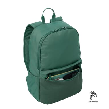 AMAZON: TOTTO Mochila Mediana Porta Laptop 13 con Bolsillo para Botella, Escuela - Oficina - Viaje | 13 L (Disponible color Rosa Palido) - Amazon