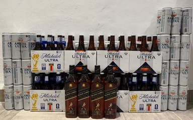 Soriana - Whisky Johnnie Walker Black Label + 24 Cervezas (Michelob o Amstel) + 300 pts - Soriana