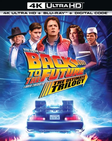 Amazon: Back to the Future: The Ultimate Trilogy - 4K Ultra HD + Blu-ray + Digital [4K UHD] - Amazon