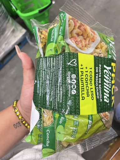 Bodega Aurrerá códitos pasta 3 pack yemina - Bodega Aurrera
