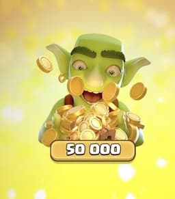 50,000 de oro gratis en clash Royale